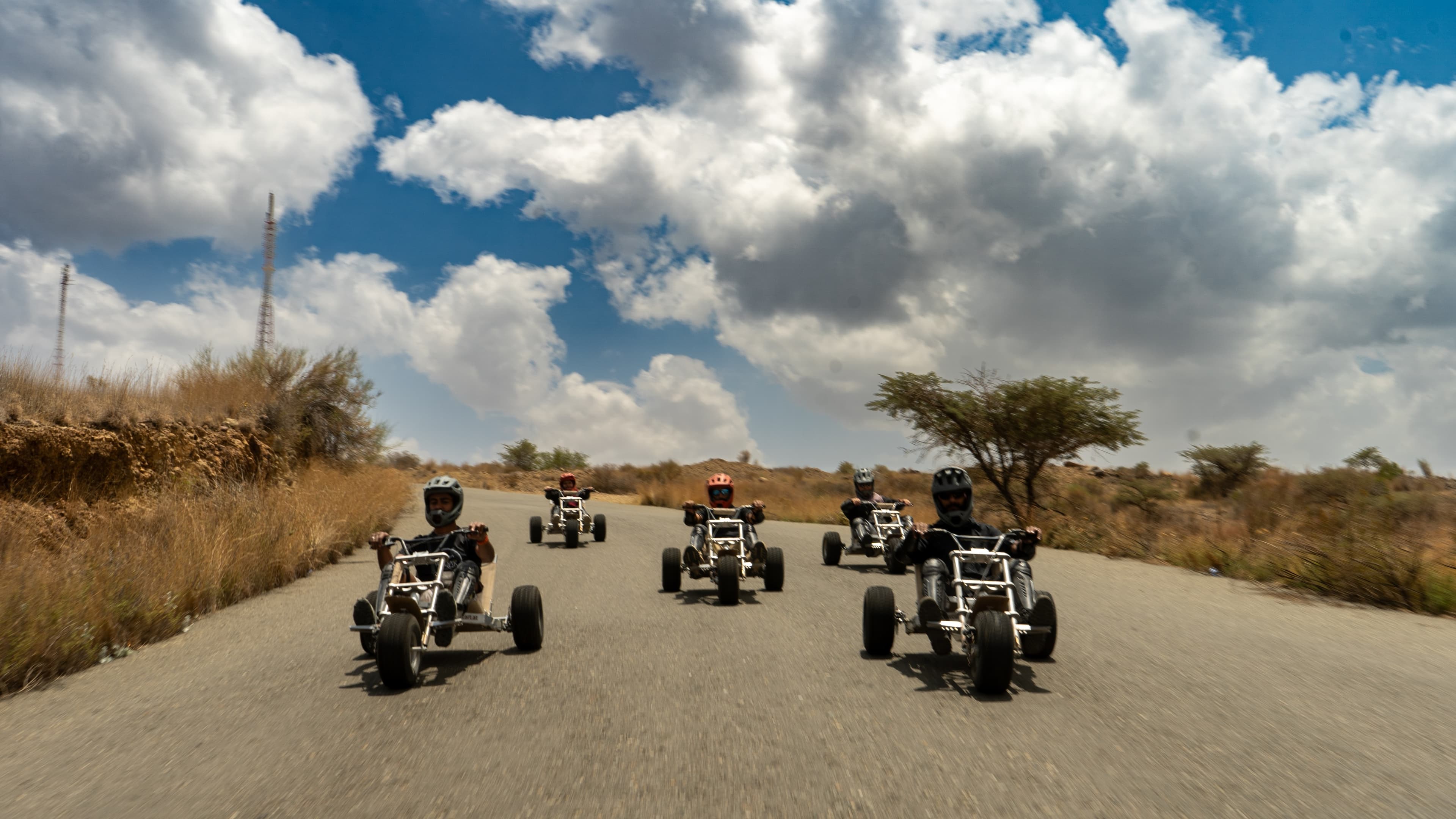 Al-Baha: Gravity Carts